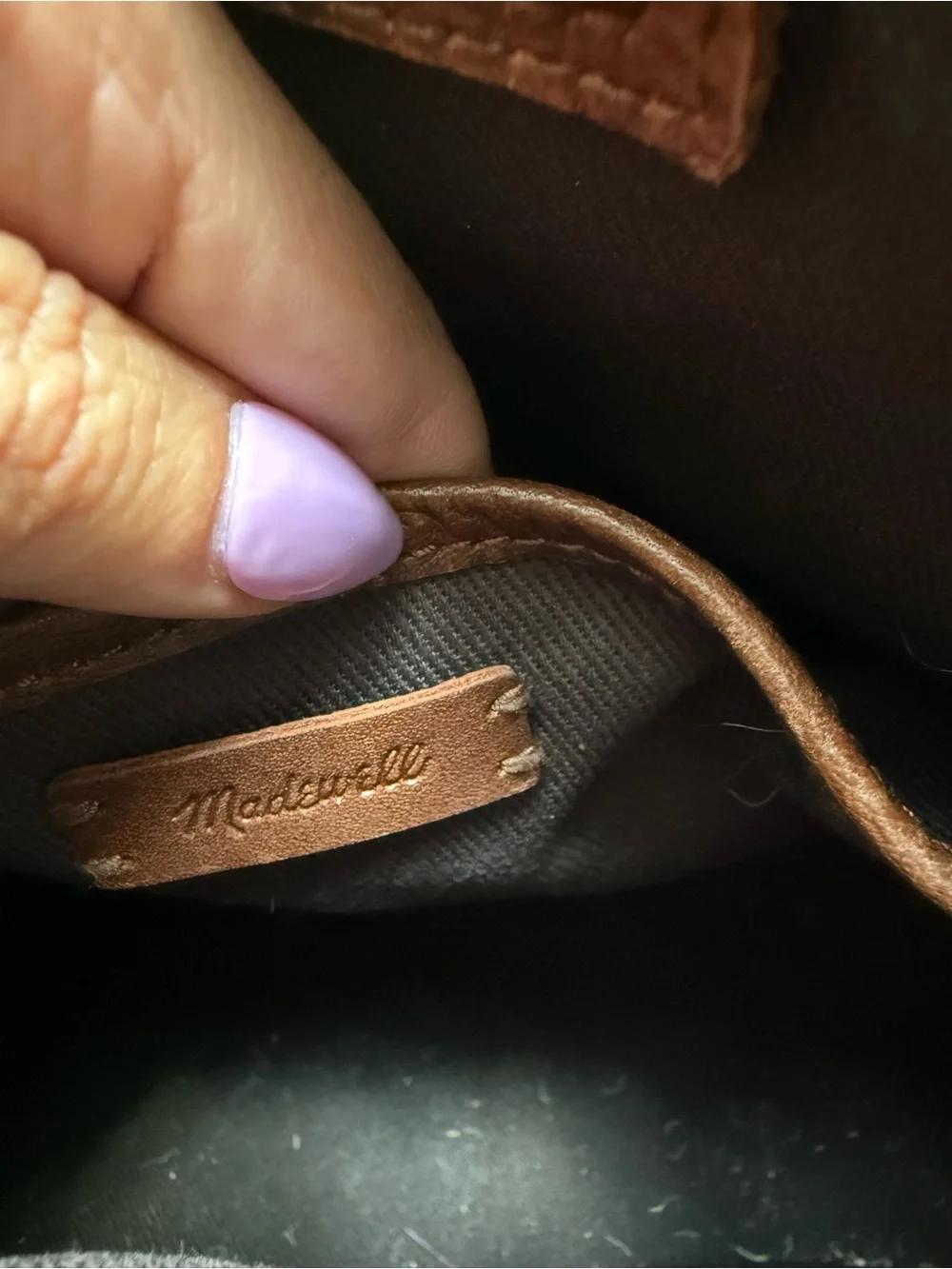 Madewell Brown Leopard Print Crossbody Bag